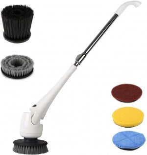 Multi-Functional Cordless Power Scrubber
