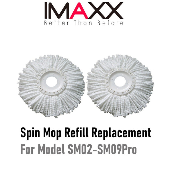 Micro Fiber Spin Mop Refill Set For Model SM01-SM09