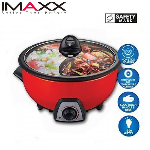 Steamboat & Multi Cooker with 2 Compartments