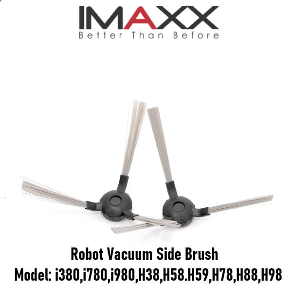 Imaxx Robot Vacuum Cleaner Side Brush Replacement (1 Set x 2 Pcs)